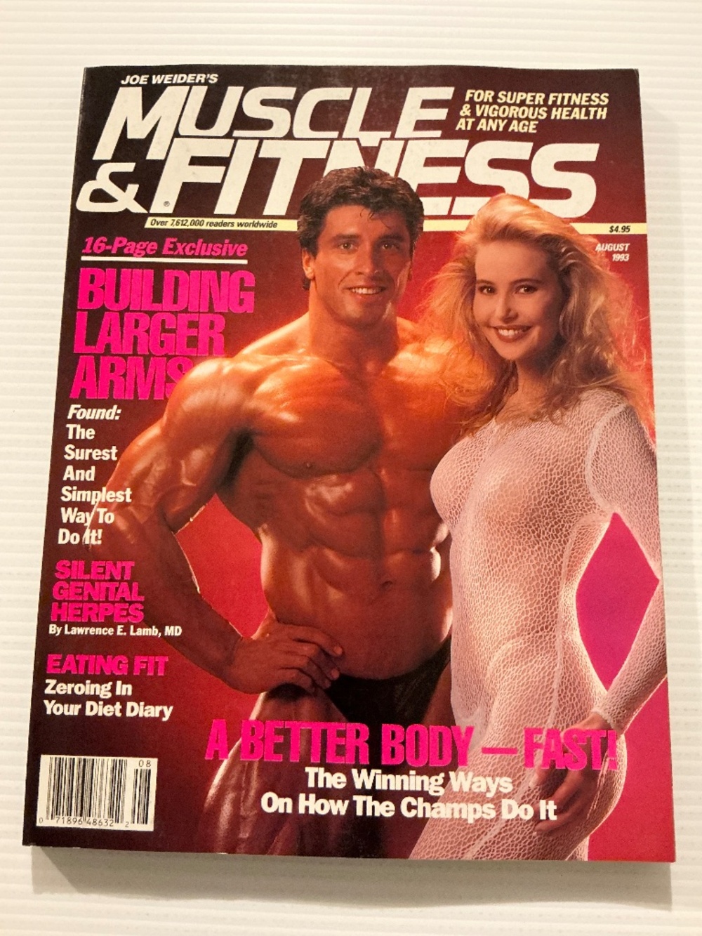 Joe Weider’s Muscle & Fitness Magazine August 1993